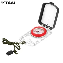 NH NaruteHike открытый профессиональный многофункциональный светящийся прозрачный компас кемпинг туристический компас