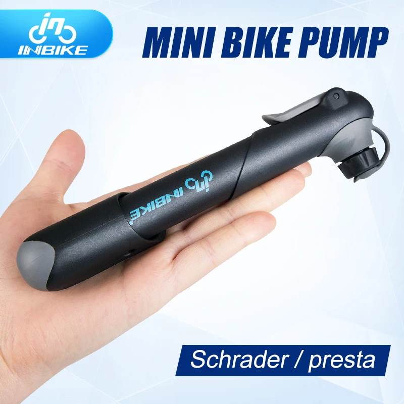 INBIKE мини велосипедный насос дорожный велосипед MTB воздушный насос 17 см/20 см 309