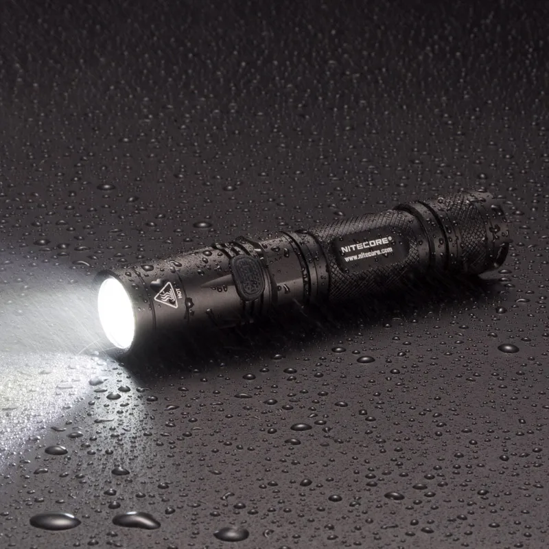 Светодиодный водонепроницаемый фонарик NITECORE EC23 1800 лм 8 режимов|portable torch|led flashlight