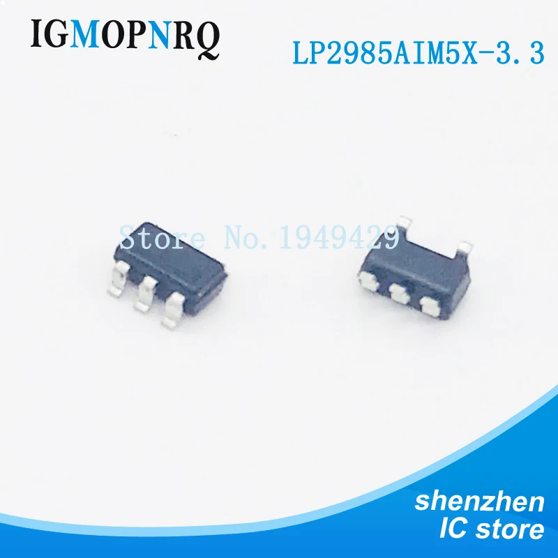 10 шт. LP2985AIM5X 3.3 LP2985 низкий выпадающий регулятор напряжения MicroPwr 150 ма уровень шума
