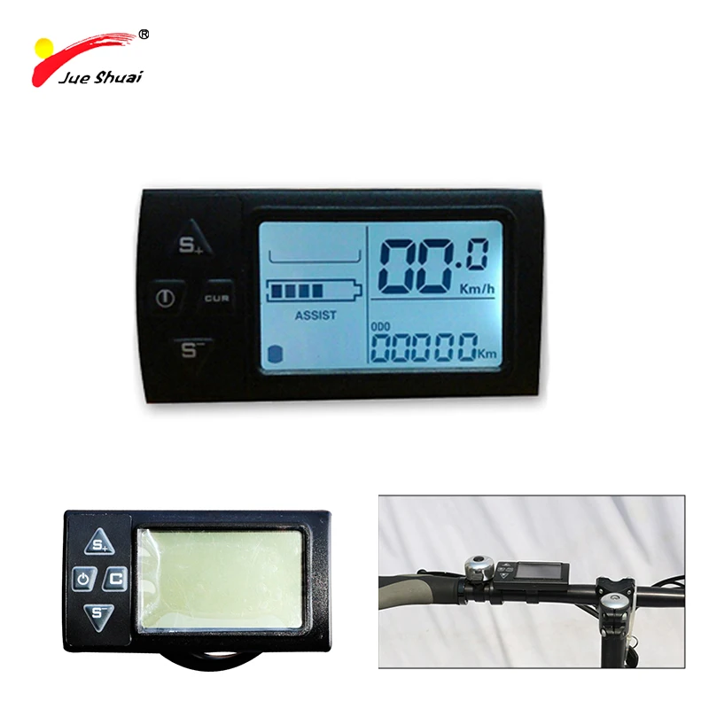 Jueshuai 36V LCD Ebike Display 5 level Pedal Assist for Electric Bike