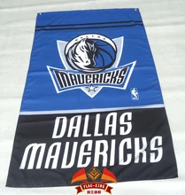 Dallas Mavericks Flag 3×5 FT 150X90CM Banner 100D Polyester NBA flag , free shipping