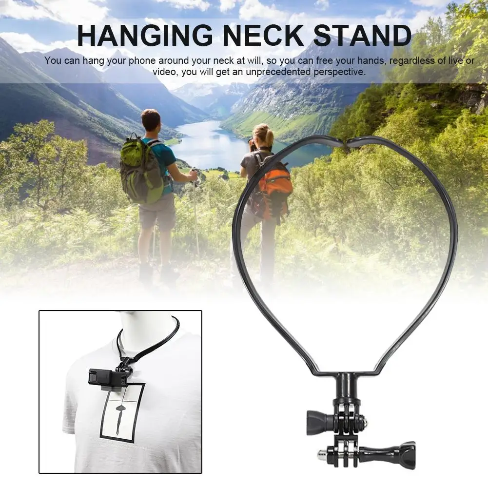 For Gopro Hero7 / 6 / 5 Hanging Stand Sports Camera Neck Chest Fixed Base Accessories Camera Accessories