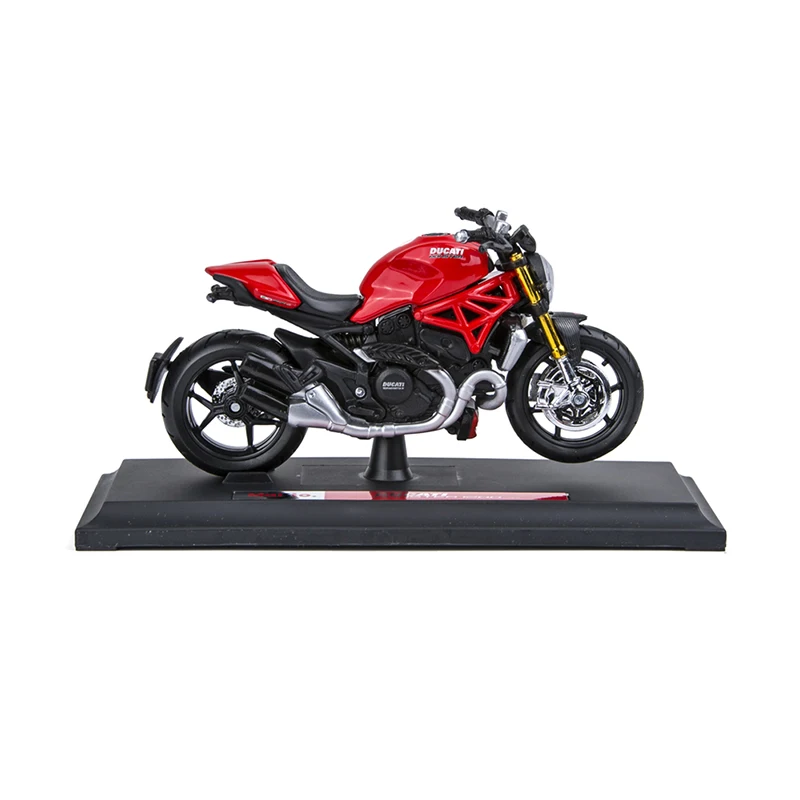 Maisto 1:18 модели мотоциклов Ducati 1200S красный литой под давлением мото миниатюрная гоночная игрушка для коллекции подарков