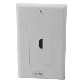 

1 Gang HDMI wall plate with female to female connector