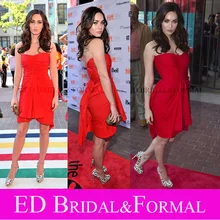 Megan Fox Kleid Red Cocktail-party-kleid Mini Freunde mit Kinder