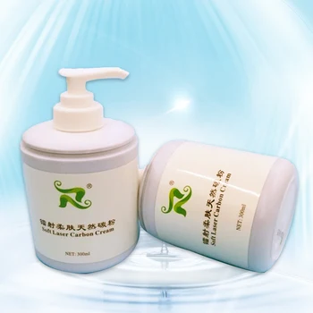 

300ml Soft Laser Carbon Cream Gel For ND Yag Laser Skin Rejuvenation Treatment Active Carbon Cream Slimming Machine