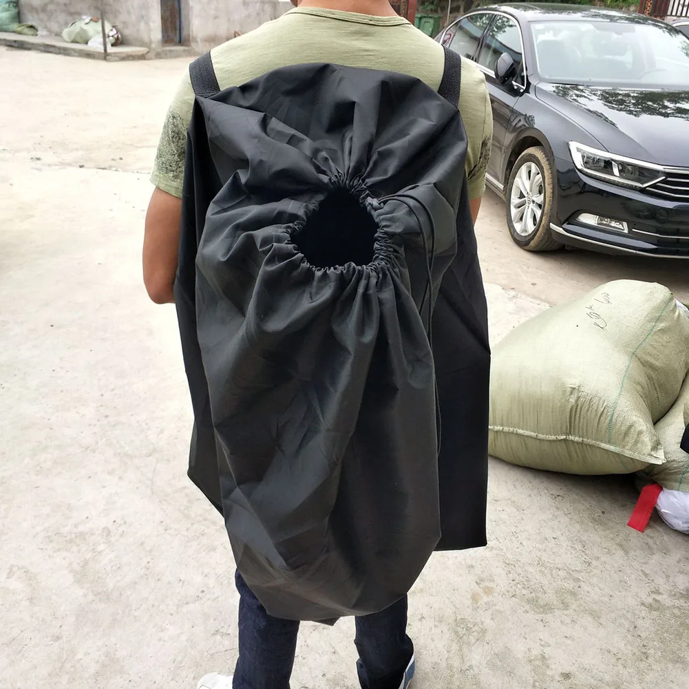 

Storage Bag With Shoulder Straps Safety Seat Drawstring Dustproof Baby Stroller Children Car Travel Portable Cover Oxford Cloth