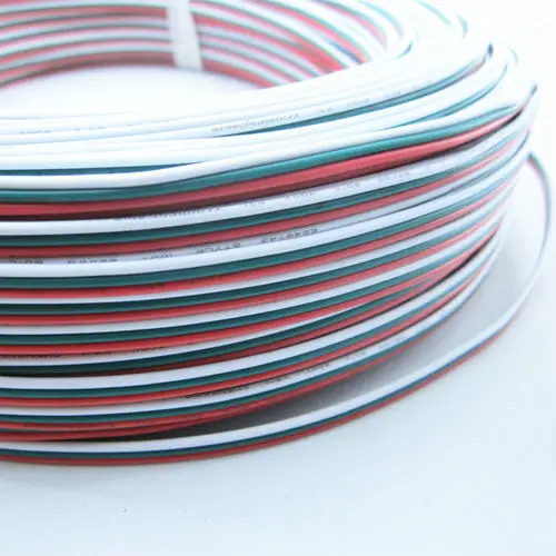 Лучшая цена 100 м/лот 3pin 22awg луженая медная Изолированная проволока