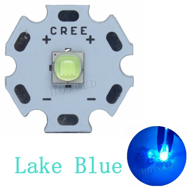 Lake Blue 5 шт. 5050 Epi светодиодный s XML XM-L T6 светодиодный 10 Вт Высокая мощность светодиодный красный зеленый синий УФ розовый Озеро Синий Золотой Желтый излучатель диод для diy частей - Испускаемый цвет: Lake Blue