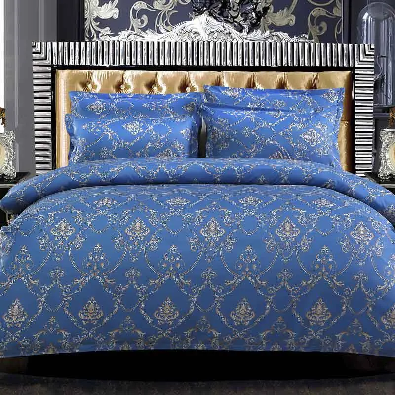2017 luxury Polyester Bedding Sets Duvet Cover Bed Spread Bedlinen Soft