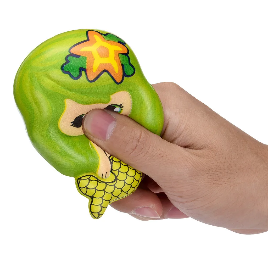 Kawaii 4 шт. игрушка-давилка очаровательная игрушка Русалка медленно поднимающийся крем ароматические подарки Детские игрушки oyuncak Y