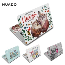 Мультяшная сова, наклейка для ноутбука, 15,6, наклейка для ноутбука, 17,3, кожа для ноутбука macbook pro 15/xiaomi air 13,3/lenovo/asus