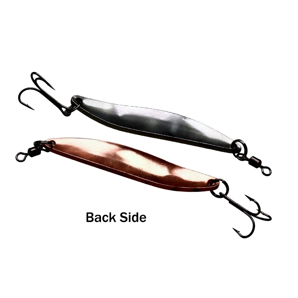 5pcs/pack 18.6g 75mm Fishing Spoons Lure Hard Baits VIB Metal Spinner Vibration  Jigging Lure Crankbait Pike Bass Fishing Tackle