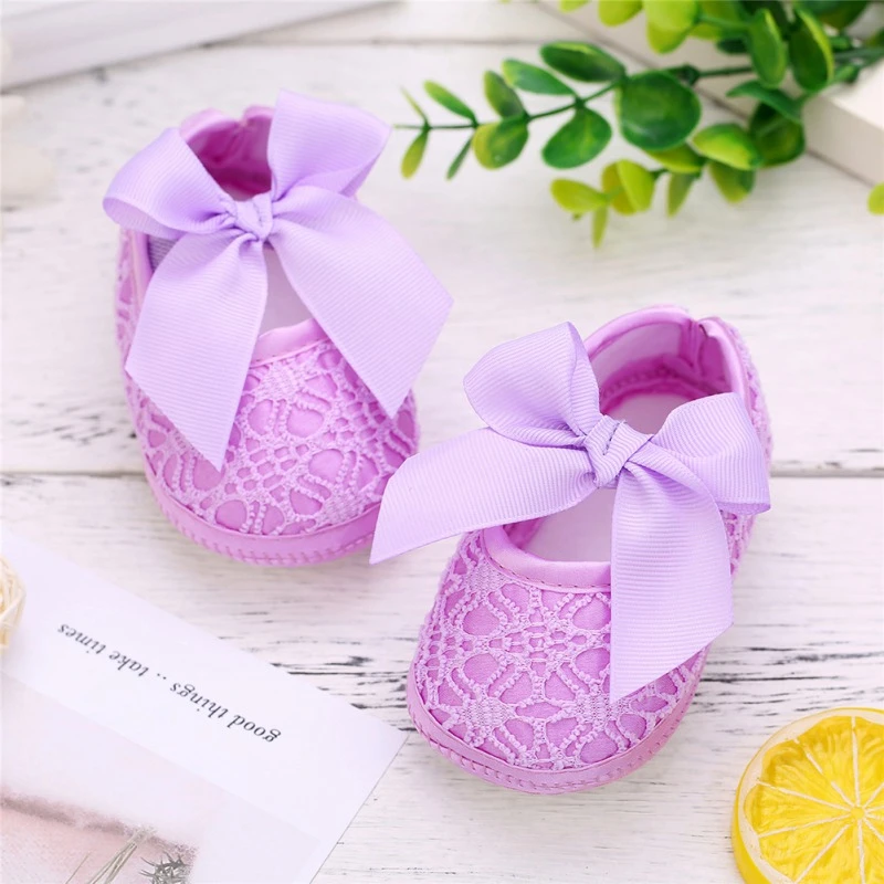 

Baby shoes baby girl soft shoes soft comfortable bottom non-slip fashion bow shoes 2019 First Walkers