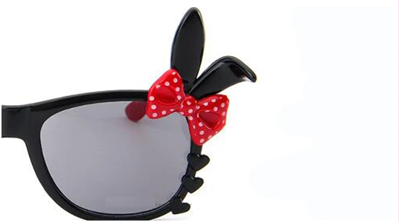 jumlai New Children Rabbit ears Sunglasses Kids Designer Shades For Girls Boys Goggle Baby Glasses Oculos Infantil  (14)