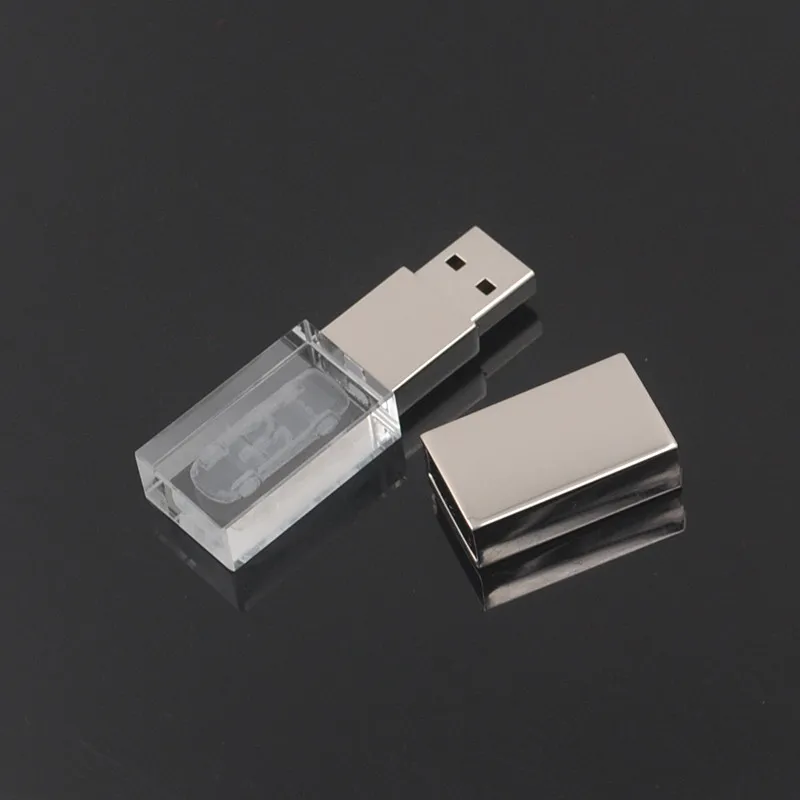 Модный Кристальный стиль USB флеш-накопитель Memoria USB 4GB 8GB 16GB 32GB USB 2,0 Подарочный флеш-накопитель cle usb(более 10 шт. бесплатный логотип