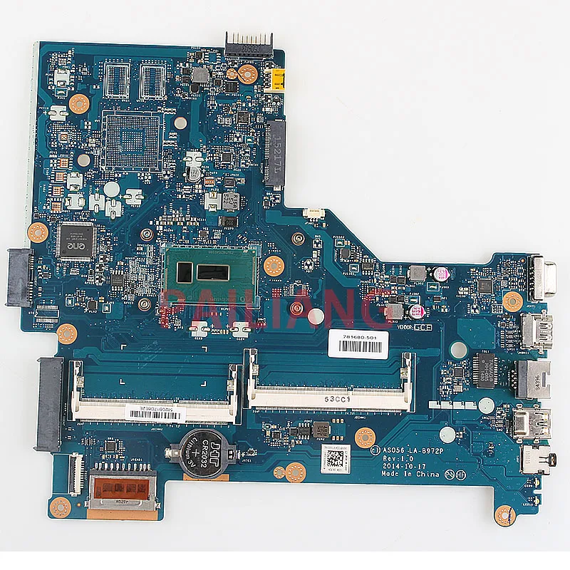 Материнская плата для ноутбука HP Pavilion 15 R 250 G3 I5 5200U CPU PC материнская 781680 001 501 ASO56 LA