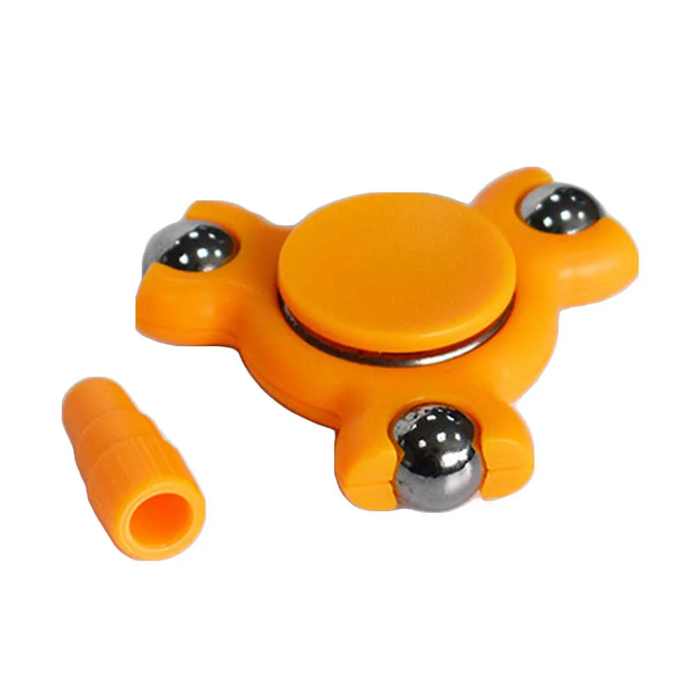 Fidget Spinner Stress Relief Toy Finger Gyro Triangular Hand Spinner Handle Metal Stress Reliever Spiral Gifts