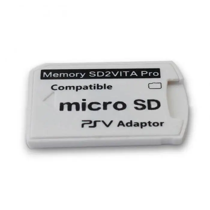 Белая карта памяти TF игровая карта Micro SD кард-ридер для psp версия 6,0 SD2VITA для PS Vita psv 1000/2000 адаптер