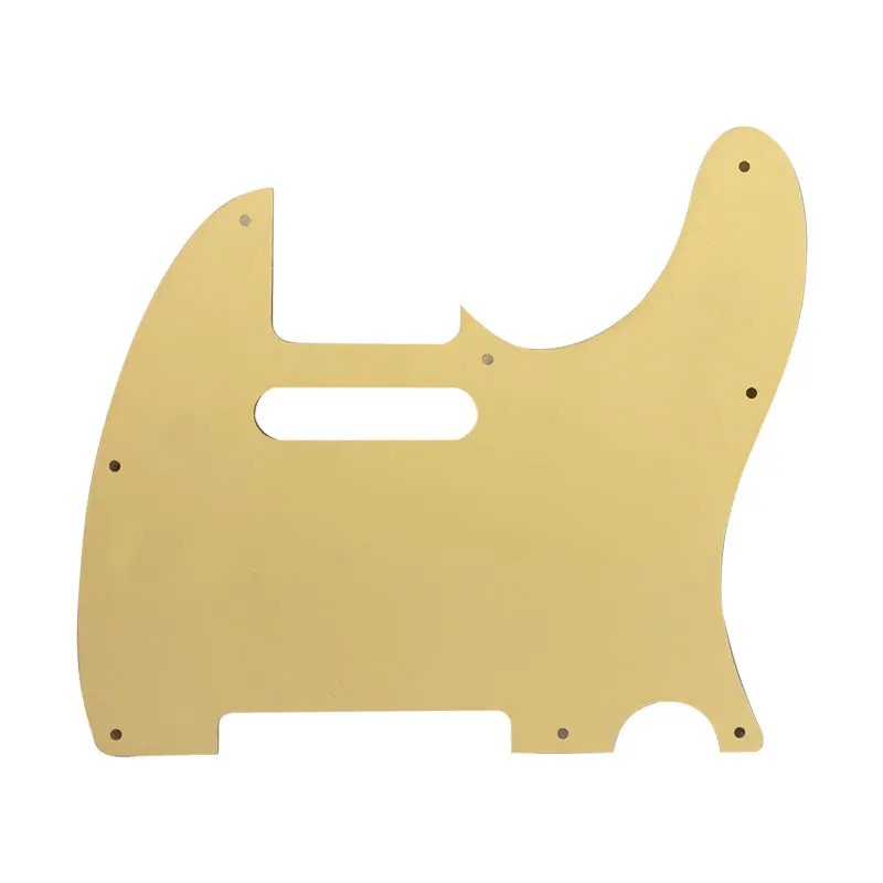 Pleroo Гитары аксессуары для левой руки Pickguards для американский Стандартный Tele гитара Telecaster 8 Винт гитара отверстия защитная пластина