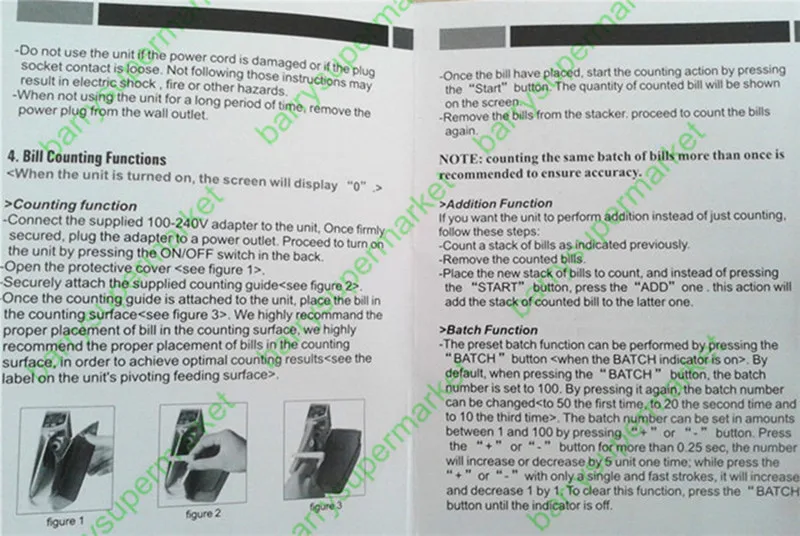 Mini Portable Handy Money Counter for most Currency Note Bill Cash Counting Machine EU-V40 Financial Equipment 2