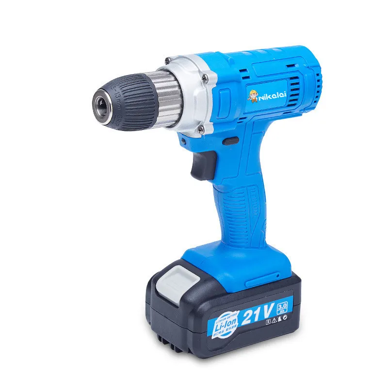 21V 3.0Ah Drill chuck 1.5mm-13mm rechargeable lithium spare battery drill hand electric drill home electric cordless screwdriver