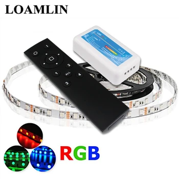 

DC12-24V RF2.4G Group Button RGB Controller Colorful Lights With Controller 4 Group LED Controller