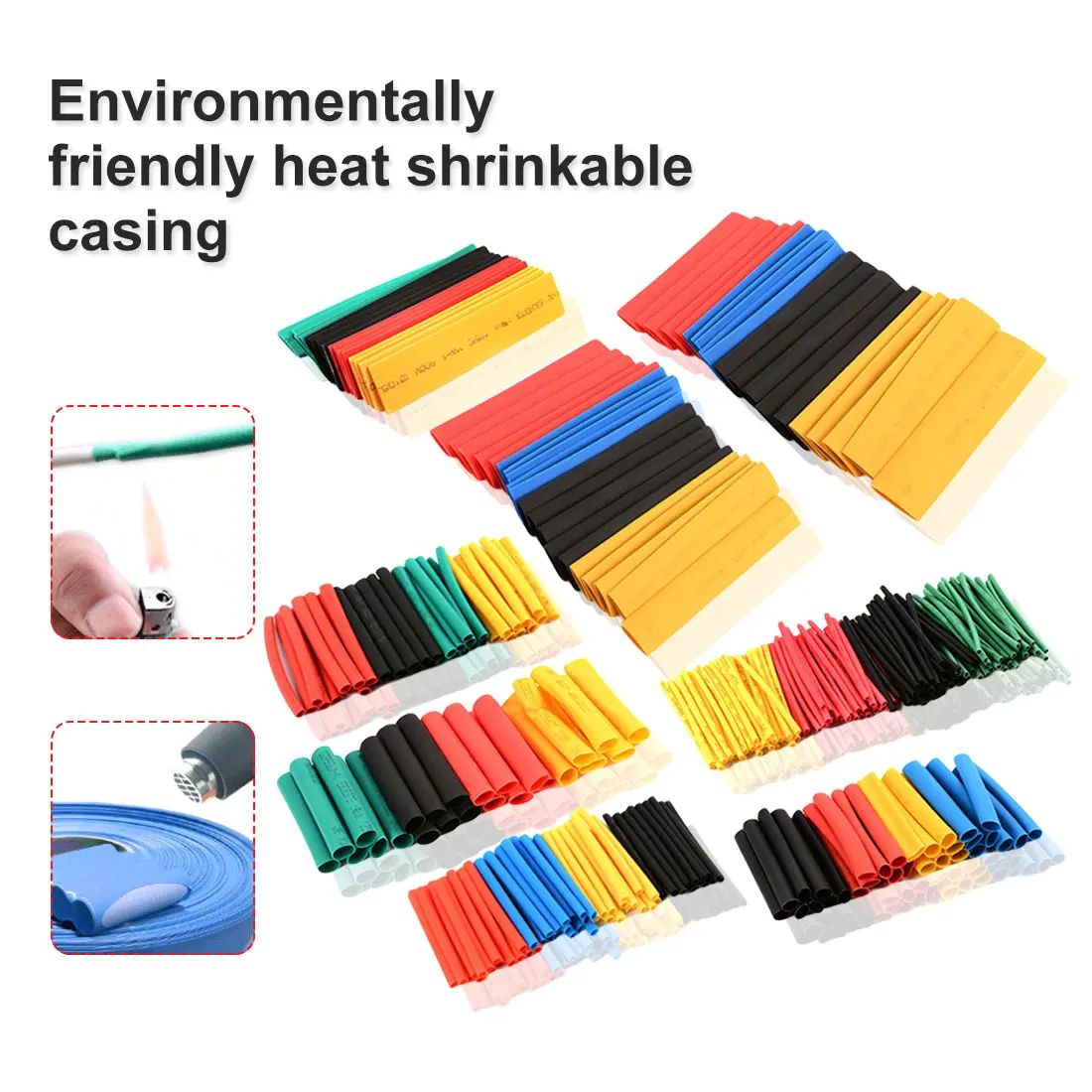 656pcs Heat Shrink Tubing Multicolor Wire Shrink Wrap Tubing Wire Heat Shrink Tube Insulation Electrical Colored Assorted Heat Shrink Tubing Assortment Ratio 2:1 Electric Insulation Tube 656pcs Heat Shrink Tubing Multicolor Wire Shrink Wrap Tubing Wire Heat Shrink Tube Insulation Electrical Colored Assorted Heat Shrink Tubing Assortment Ratio 2:1 Electric Insulation Tube