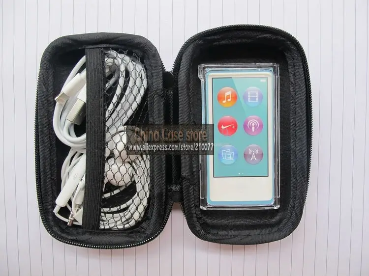 Прочный жесткий чехол из ЭВА для Apple ipod nano 1G 2G 4G 5G Nano 7 поколения 7G хранения кабеля