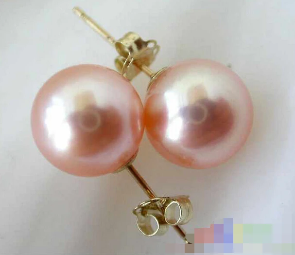 

FREE SHIPPING>>> free shipping 12816 PINK SEAWATER PEARL EARRING