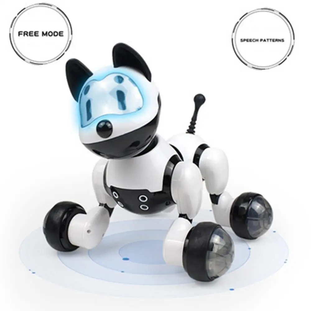 kids Toys Voice-controlled Robot Dog Voice and Smart Sensor Control Pet Dog Children's Educational Toys Singing Dancing Robots