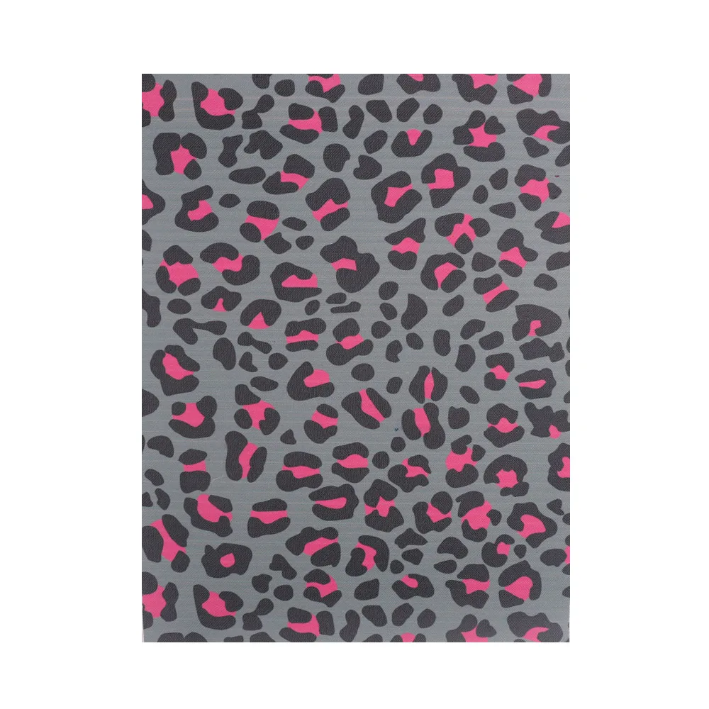 Xugar 22*30 см змея искусственная Синтетическая кожа ткань леопардовая Ткань DIY материалы для домашние текстильные украшения сумки одежды - Цвет: Grey Leopard