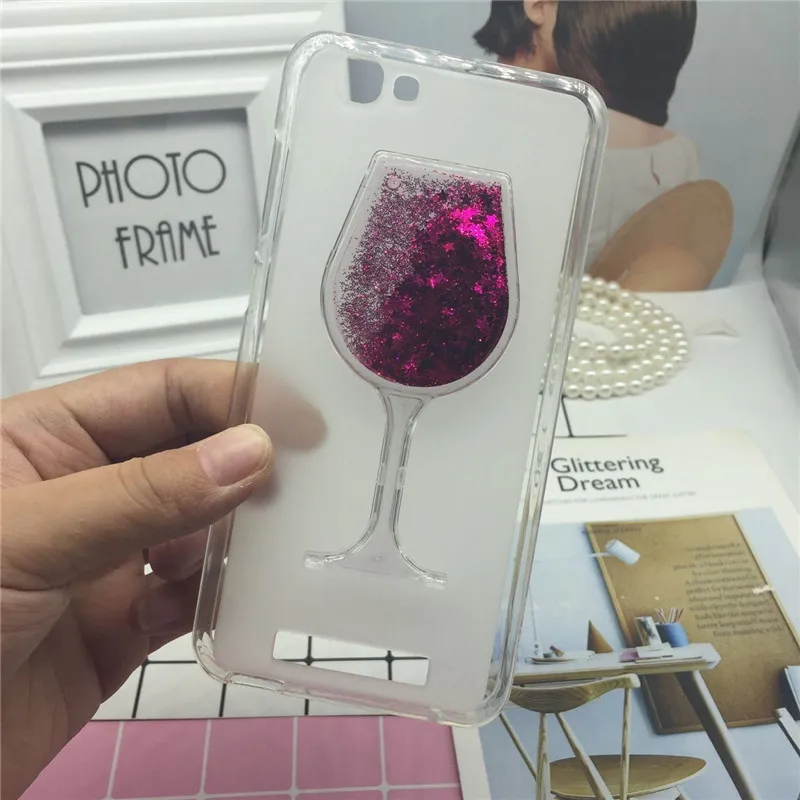

Phone Cases Covers for ZTE Blade A610 / V6 Max / A612 A 610 A610C A610T 3D Quicksand Shine Soft TPU Back Cover Case Clear Capa