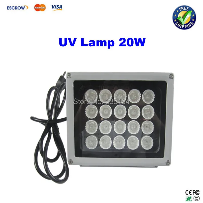 

20W UV Glue Dryer UV lamp for Mobile LCD Refurbishment UV Shadowless Lamp With 20pcs LED Bulbs