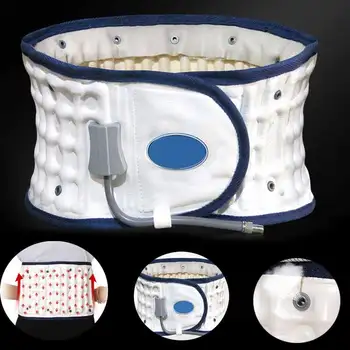 

Health Care Back Relief Belt Waist Brace Support Lumbar Traction Backach Pain Release Massager Tools All-shipping