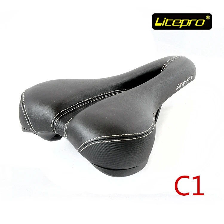 

Litepro C1 C2 Seat Mat Comfortable Type Hollow Silica Gel Bike Saddle MTB Mountain Bike Folding Bike Cycling Bicycle Parts