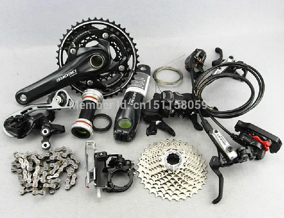 

shimano DEORE M610 mtb groupset mountain bicycles 20 speed 30s mountain bikes groupsets