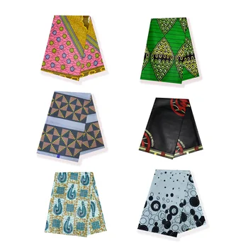 

high quality guaranteed java block wax african wax printed in fabric 100% cotton veritable 6yard/piece clothing africa888848