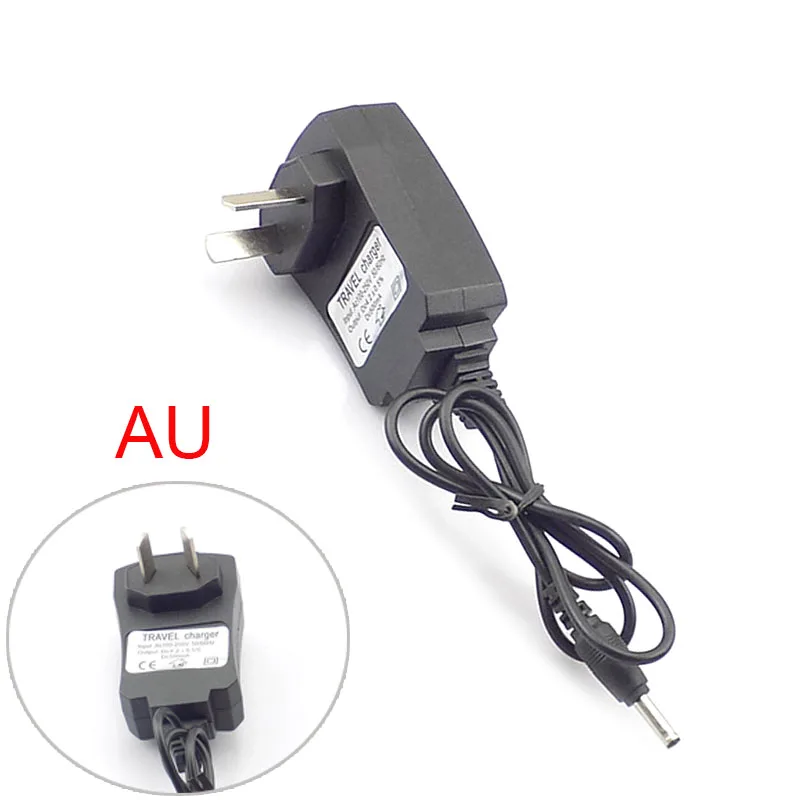 AC 110V 220v To DC 4,2 V 0.5A 500ma адаптер питания для 3,7 V 18650 перезаряжаемый аккумулятор светодиодный фонарь US EU UK AU 3,5*1,35mm