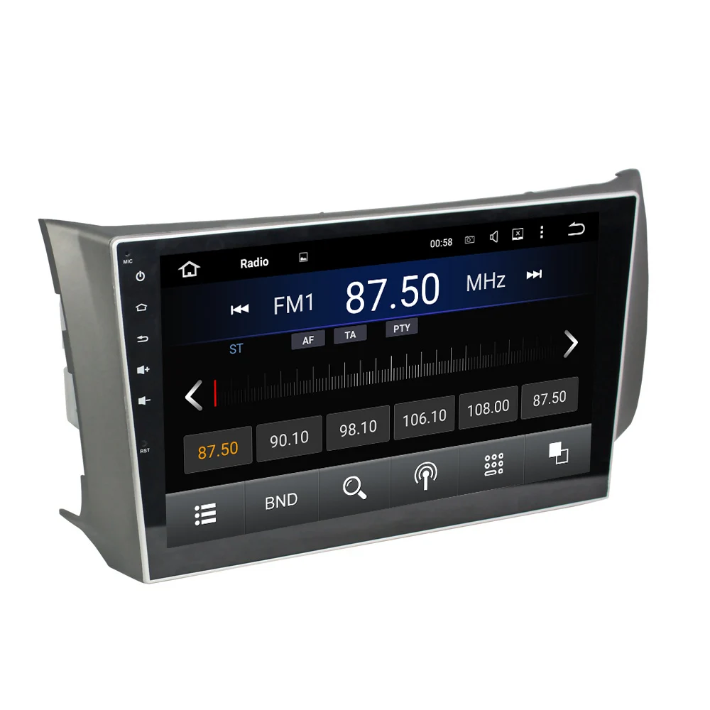KLYDE 10 1 &quot2 Din 8 ядер Android 0 для Nissan Sylphy 2012 2015 автомобильный мультимедийный плеер 1024*600