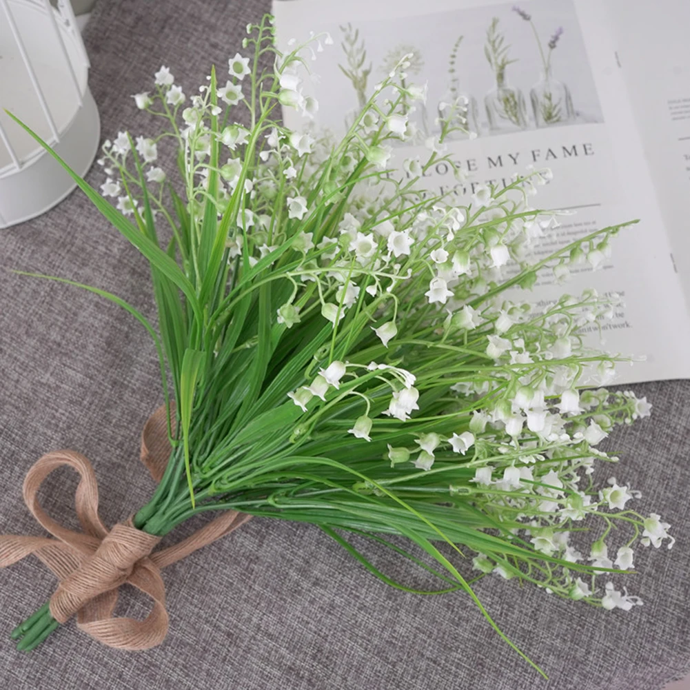 Hot Sale Bell Orchid Bonsai Flower Campanula Bonsai Flower Seedling Convallaria Plant Pot For Home Garden Air Plants