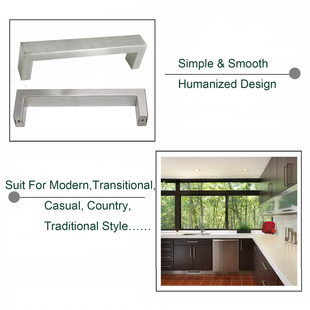 Probrico الجملة Furntire التأثيرات و المقابض الفولاذ خزنة من الصلب الأجهزة ل حامل تلفاز دولاب خزانة الحمام الغرور