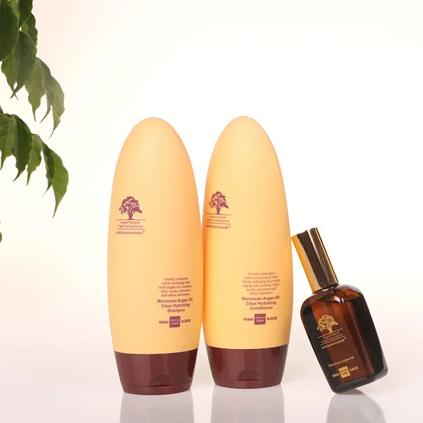 Christmas Arganmidas Moroccan OIL  3pcs/set 450 ML hair shampoo 100ml ARGAN OIL 450 ML Hair conditioner best hair salon product