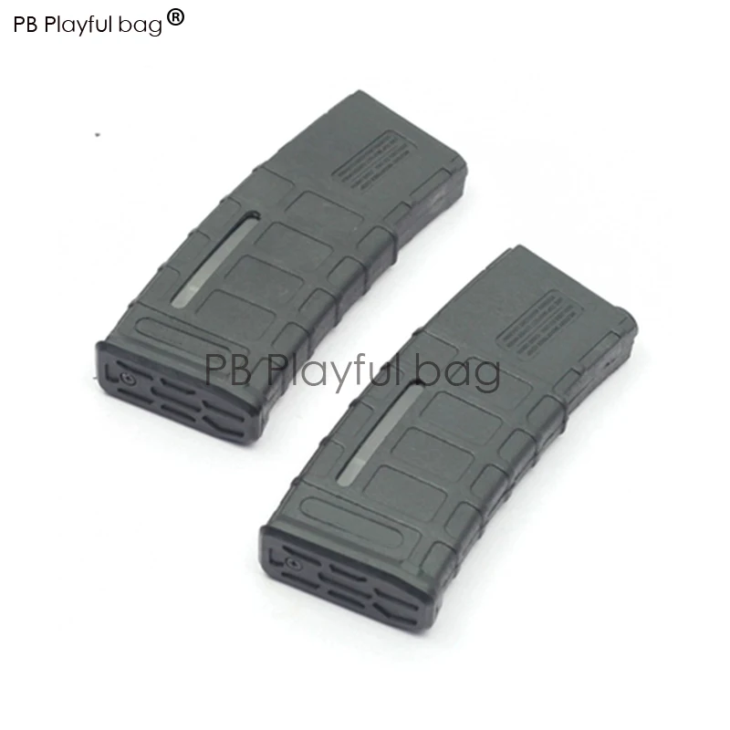 

Outdoor Sports Tactics Life-Man CS Game Nylon Bullet Clamp Magazine Jinming9 TTM SLR ES HK416 Black Bull Water Bullet Gun ID48