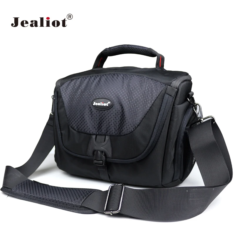 

Jealiot DSLR Bag Polyester Shoulder Camera Bag digital Camera Photo lens Bag Case for Canon 500D 700D 50D Nikon Sony FujiFilm