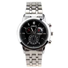 Fashion New Nary Brand Silver Stainless Steel Strap Unisex Watches Casual Couples Sport Fashion Wrist Watch