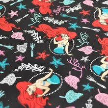 Русалочка для принцессы в стиле Ариель Морская звезда лайкра однотонное вязаное лоскутное изделие из хлопчатобумажной ткани швейная одежда пижамы ручной работы Текстиль