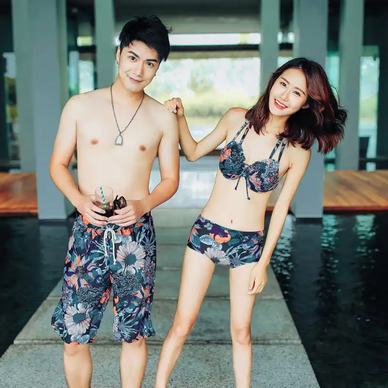 Conjunto de roupa de banho para casal Clearance