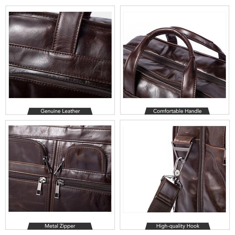 WESTAL сумка из натуральной кожи, деловая мужская сумка, мужская сумка для ноутбука, портфель, сумки через плечо, сумка через плечо, мужская сумка-мессенджер 8893